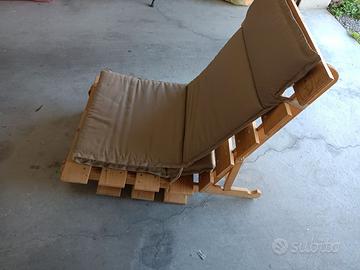Divano letto Futon IKEA singolo con materassino.