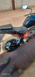 SCARICO STORM  GP By Mivv nero x Honda 750 Hornet