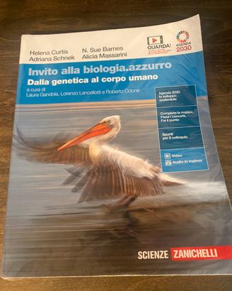Libri,invito alla biologia.azzurro
