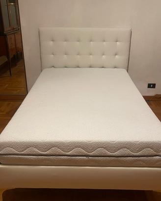 LETTO  BIANCO 1 pz e 1/2