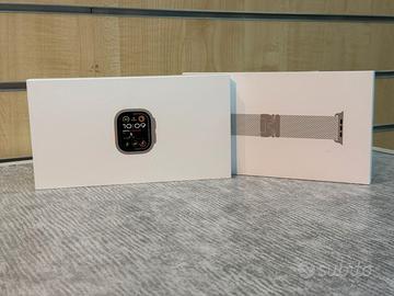 Apple Watch ULTRA 2 49mm cinturino Maglia Milan