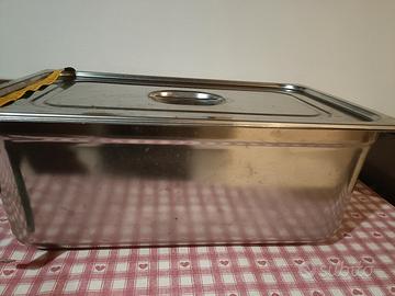 bacinelle gastronomia/ristorante in acciaio 