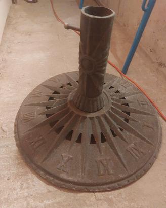 base in ghisa per ombrellone