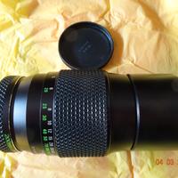 obiettivo tele 200 attacco rollei