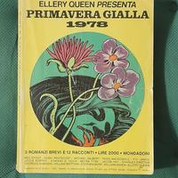 Libro Primavera Gialla 1978 - Ellery Queen - 3 rom