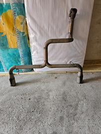 Marmitta 500 Abarth artigianale