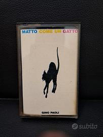Musicassetta Gino Paoli Matto come un gatto