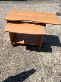 Tavolo ufficio con piano estraibile