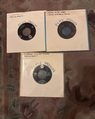 3 Dischi juke nox elvis presley