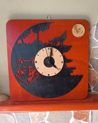 orologio da parete artigianale