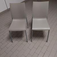 2 sedie Bontempi modello EVA
