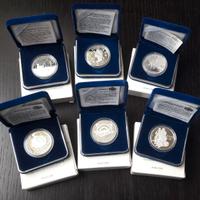 ARGENTO _ 10000 lire SAN MARINO PROOF FDC