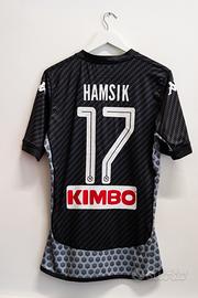 Maglia Napoli Hamsik #17 Kappa Kombat originale