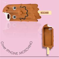 Cover IPHONE Moschino gelato gomma