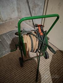 carello avvolgitubo per giardino 