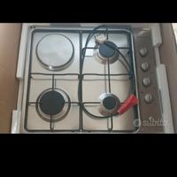 piano cottura 3 fuochi 1 piastra