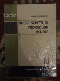 Nuovi scritti di procedura penale bellantoni