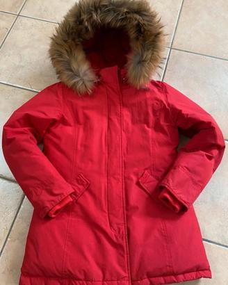 Parka Canadian bambina taglia 12 anni color rosso