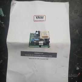 Centralina comando cancello battente