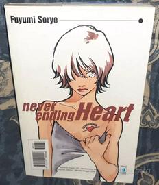 1 Fumetto manga shojo completo,Never ending heart