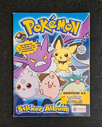Album Figurine Merlin Panini Pokemon Anni '90
