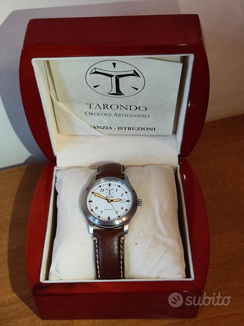 Orologio da polso TARONDO brand artigianale Abbigliamento e Accessori In vendita a Gorizia