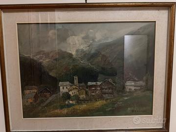 Quadro Luigi Bracchi con sigillo