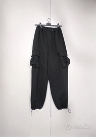 Shein Pantaloni invernali dal design largo trapunt