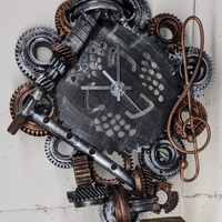 Orologio da parete, Stile Industriale / Steampunk