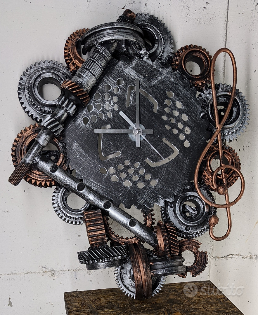 Orologio da parete, Stile Industriale / Steampunk - Arredamento e  Casalinghi In vendita a Roma