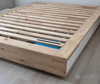 Letto IKEA MANDAL con cassetti 160x200 cm