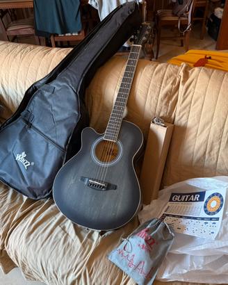 Winzz Chitarra Acustica Mancina per principianti