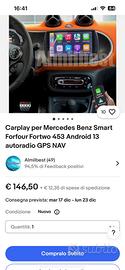 Carplay Mercedes Benz Smart