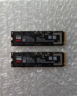 2X NUOVE Samsung 9100 PRO 1TB  + GARANZIA 5 Anni