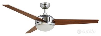 Vam Ventilatore da soffitto con Luce e telecomando