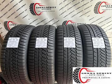 4 PNEUMATICI 255/45 R20 CONTINENTAL INVERNALI KM0