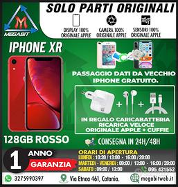 Iphone xr 128gb rosso - totalmente originale