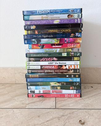 Lotto DVD/Blu-ray film cartoni