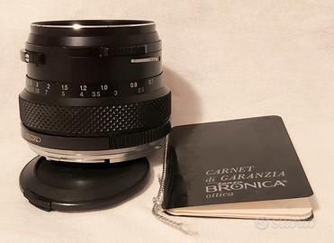 Obiettivo Zenzanon 50 f 2,8  per Zenza Bronica ETR