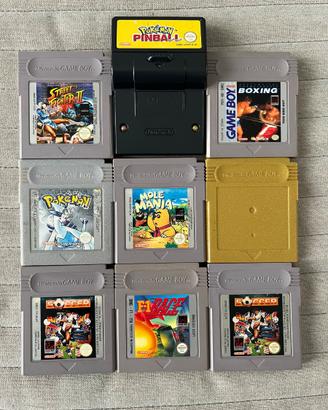 Cartucce GAME BOY (senza scatole)
