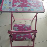 Tavolino + sedia per bimbi