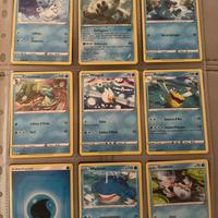 Lotto carte Pokemon Acqua