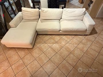 Divano letto angolare da 3 posto con penisola
