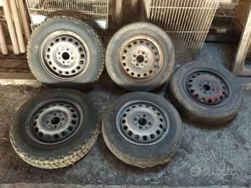 Pneumatici Fiat 153 R 13 Cerchi Originali Ferro