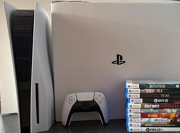 Ps5 + un controller + 10 giochi