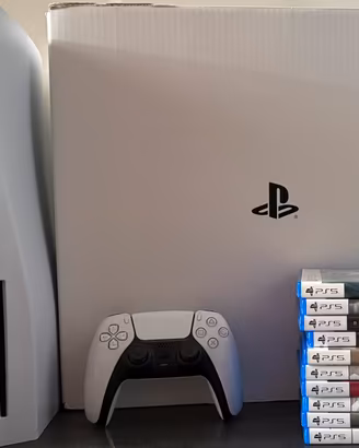 Ps5 + un controller + 10 giochi