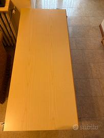 Scrivania ufficio legno chiaro