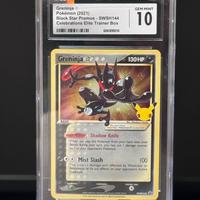 Greninja goldstar promo CGC 10 - Pokemon ETB