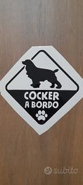 adesivi da auto per cani