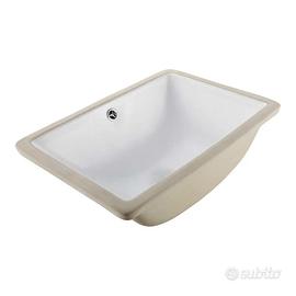 Lavandino Sottopiano Lavabo per Bagno in Ceramica